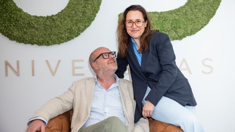 Evi Van Berckelaer en Tom Van Uffelen,&nbsp;zaakvoerders Universitas